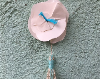 Simple Monsoon Paper Flower Hanging 2016