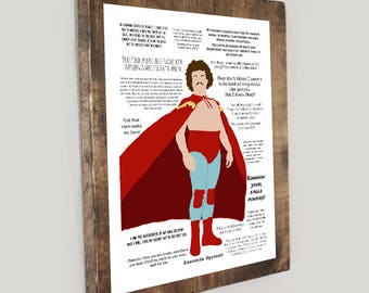 Nacho Libre Quote Collage