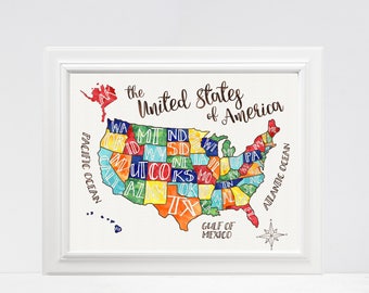 States of america | Etsy