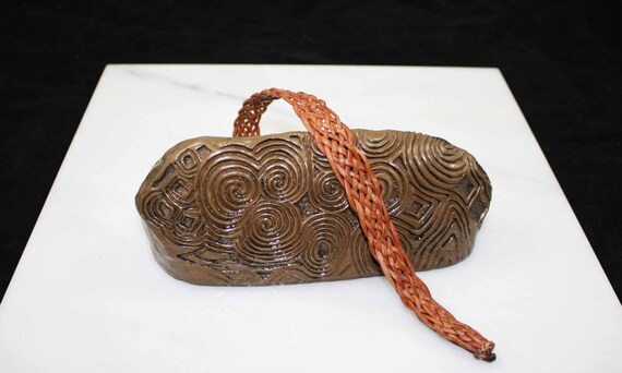 Celtic leather in light brown