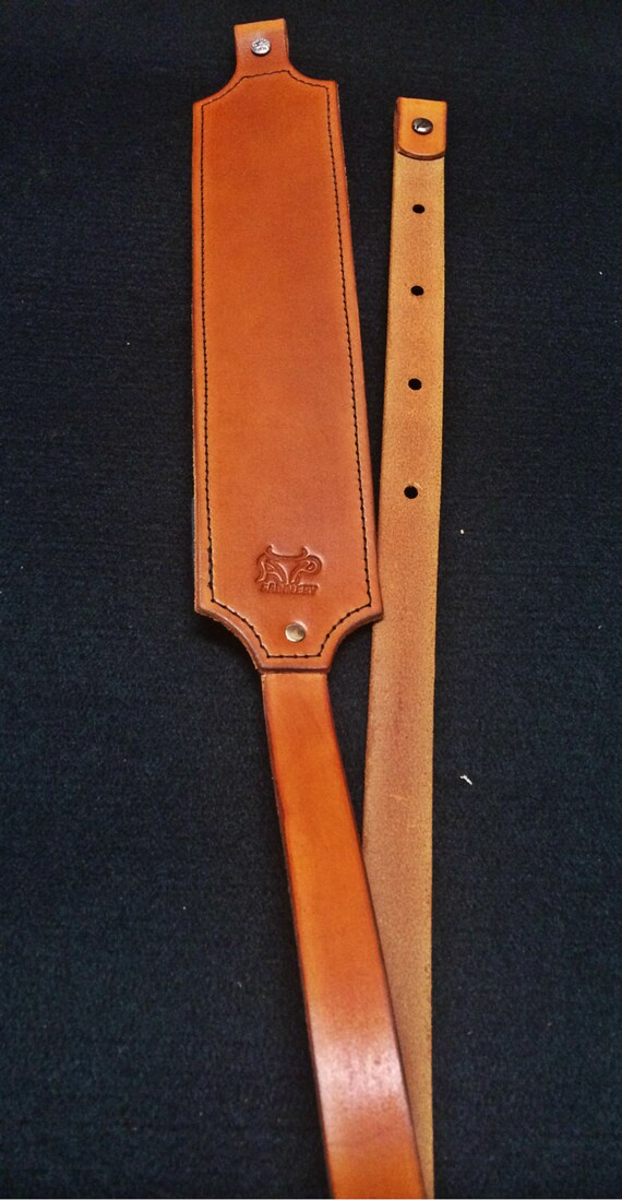 Leather Rifle Sling Handmade in USA