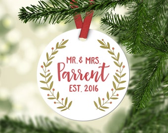 our first christmas ornament married personalized christmas our first christmas ornament married personalized christmas