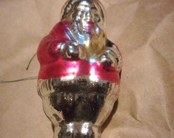 Vintage Santa Christmas Tree Decoration
