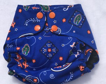Florida Gators One Size Pocket Diaper