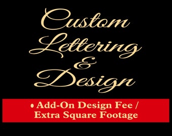 Custom Lettering and Design