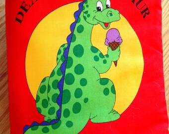 Cloth Book – Dexter the Dinosaur Learning Shapes - Item BK150110