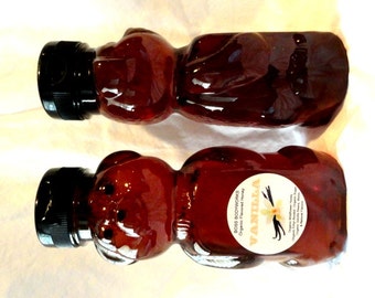 Organic VANILLA Honey - 12 oz flavored - non gmo, wildflower, gluten free (SALE)