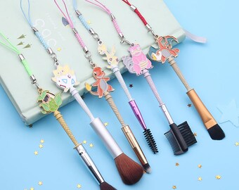 6Pcs pokemon GO inpired makeup brushes Set (style1)