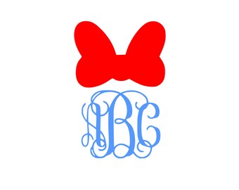 Minnie Mouse bow Svg Disney Svg Minnie Mouse Svg Bow SVG vector cut file cutting file for Cricut Explore Silhouette Cameo dxf files