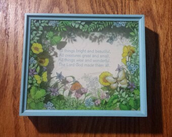 1970 Hallmark Scene Setters 3D Box Design