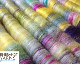 Rolags Hand Blended, Rolag, Spinning Rolags, Spinning Fiber, Rolag Set, Hand Spinning Fiber