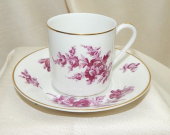 Haviland china cup,Haviland Limoges china cup,Haviland china demitasse cup,Anniversary gift, Birthday gift,Mid Century Haviland China cup