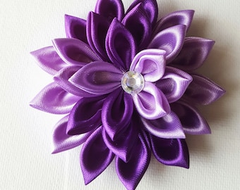 Purple Flower Hair Clip - Purple Hair Clip - Hair Flower - Purple Hair Flower - Easter Hair Clip - Hair Clip - Flower Accessories