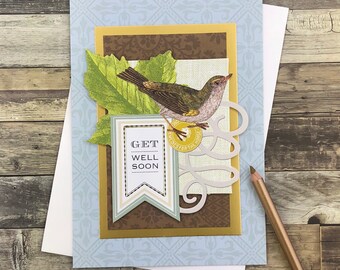 Get Well Soon Bird II Card