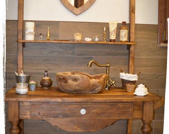 Bathroom furniture-Wood Bath-Room cabinet
