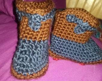 Cowboy Booties 6-12 months