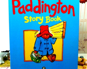 The Giant Paddington Story Book Vintage Hardback by Michael Bond Paddington Bear First Edition 1989
