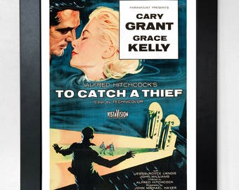 To Catch A Thief A3 Classic Movie Poster Unframed