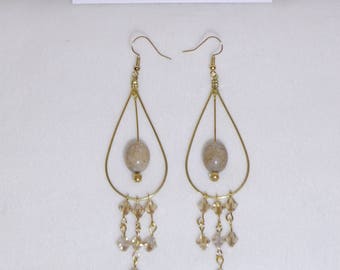 Gold Chandelier Earrings