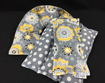 Corn Heating Pad Set, Microwave Heat Pack, Corn Bags, Heat Pack, Cold Pack, Massage Therapy, Pain Relief, Get Well Gift, New Mom Gift