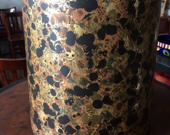 Vintage Style Mid Century Tall Drum Barrel Lamp Shade 14" ht Muli color