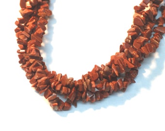 2 Strands Goldstone Chips 36" Long