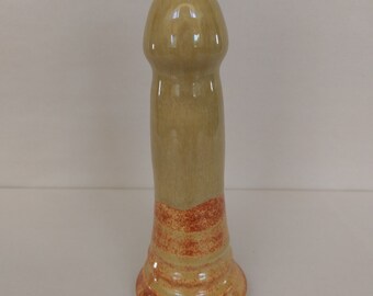 ADULT SEX TOY - Albany Slip Brown - Handmade Ceramic #31