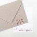 Put me on your fridge stamp - invitation to follow stamp - invitation stamp - wedding save the date stamps - wedding stamp