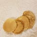 Round Recycled Tea Bags for Journals Crafting Mixed Media - Group of Five
