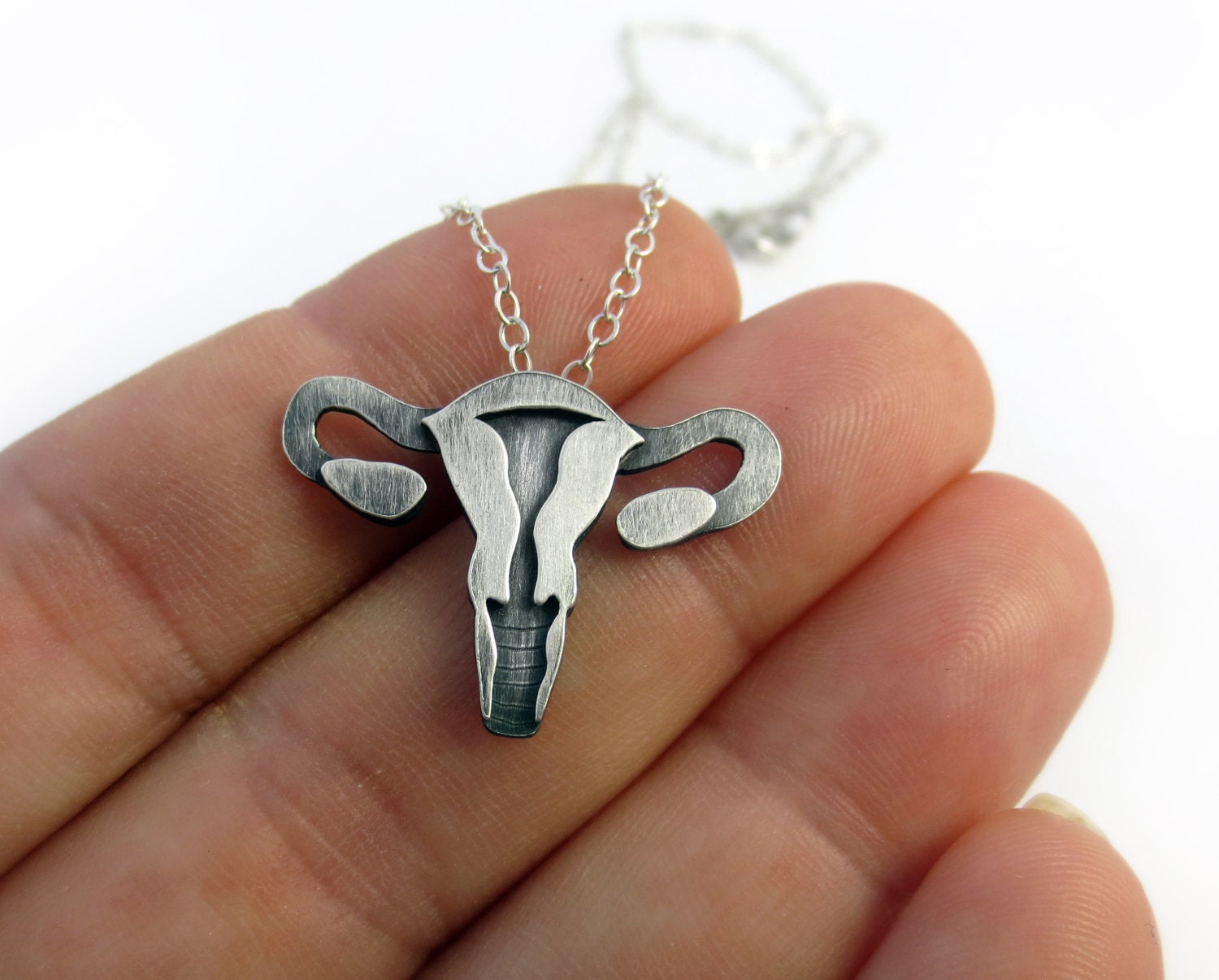 Anatomical Uterus Necklace