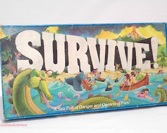 Survive Game from Parker Brothers 1982