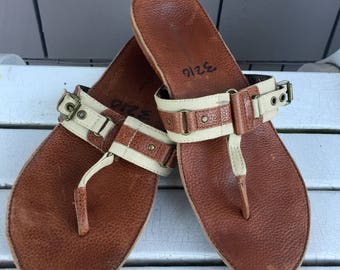 1970s flip flops | Etsy