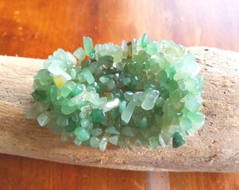 Jade Bracelet. Elastic bracelet for her.