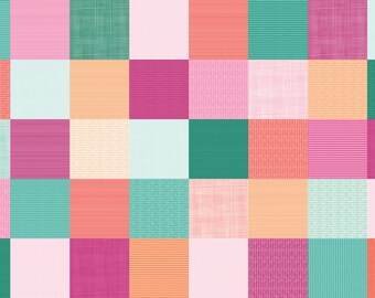 1 yard of Spring Bunny Fun Fabric to match the Bunny Doll Panel by Stacy Iest Hsu for Moda