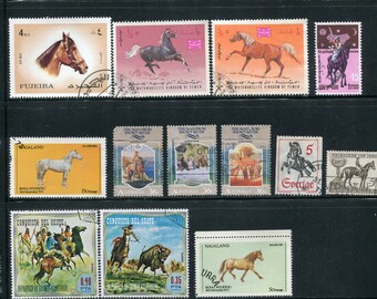 Horse Stamps /20 Used & Unused Horse Stamps Worldwide