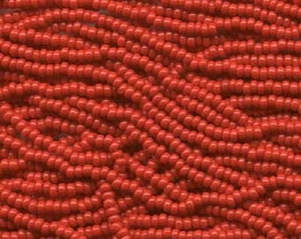 Preciosa Czech Beads - 11 0 - Red - 19g