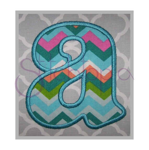 Logan Applique Monogram Set 2 3 4 Lowercase