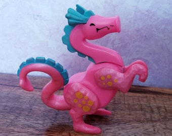 Vintage Fisher Price Pink Dragon