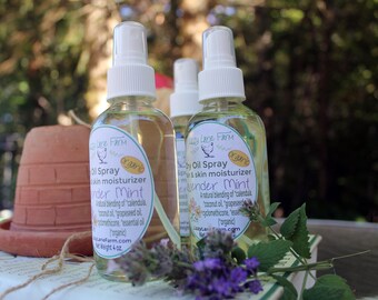 MACERATED RHUBARB | Dry Oil Spray | Perfumed Spray | Herbal Infused | Linen Spray, Hair Spritz | Skin Conditioner | Spring/Summer Fragrance