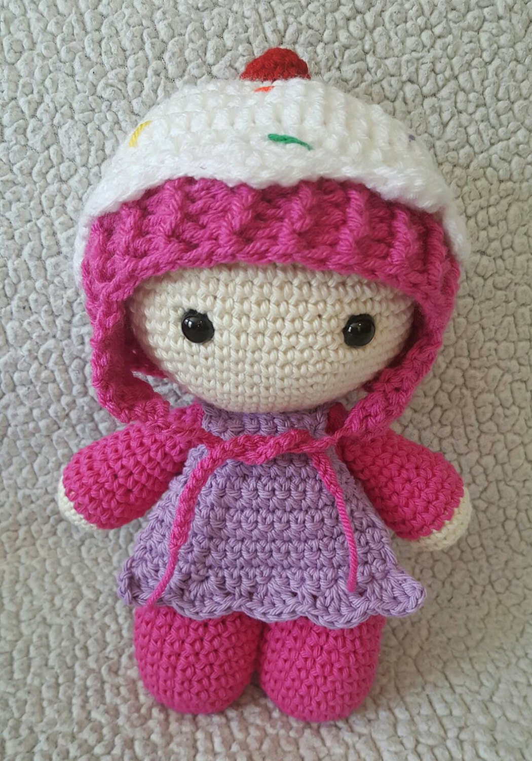 big head doll crochet pattern