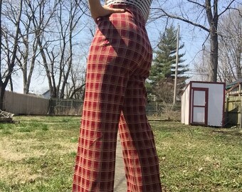 Super groovy 70s polyester pants.