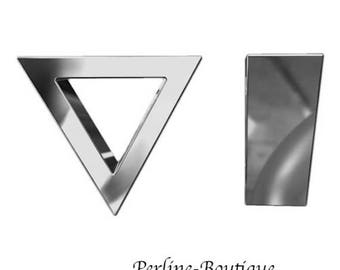 Triangle 925 sterling silver charm bead