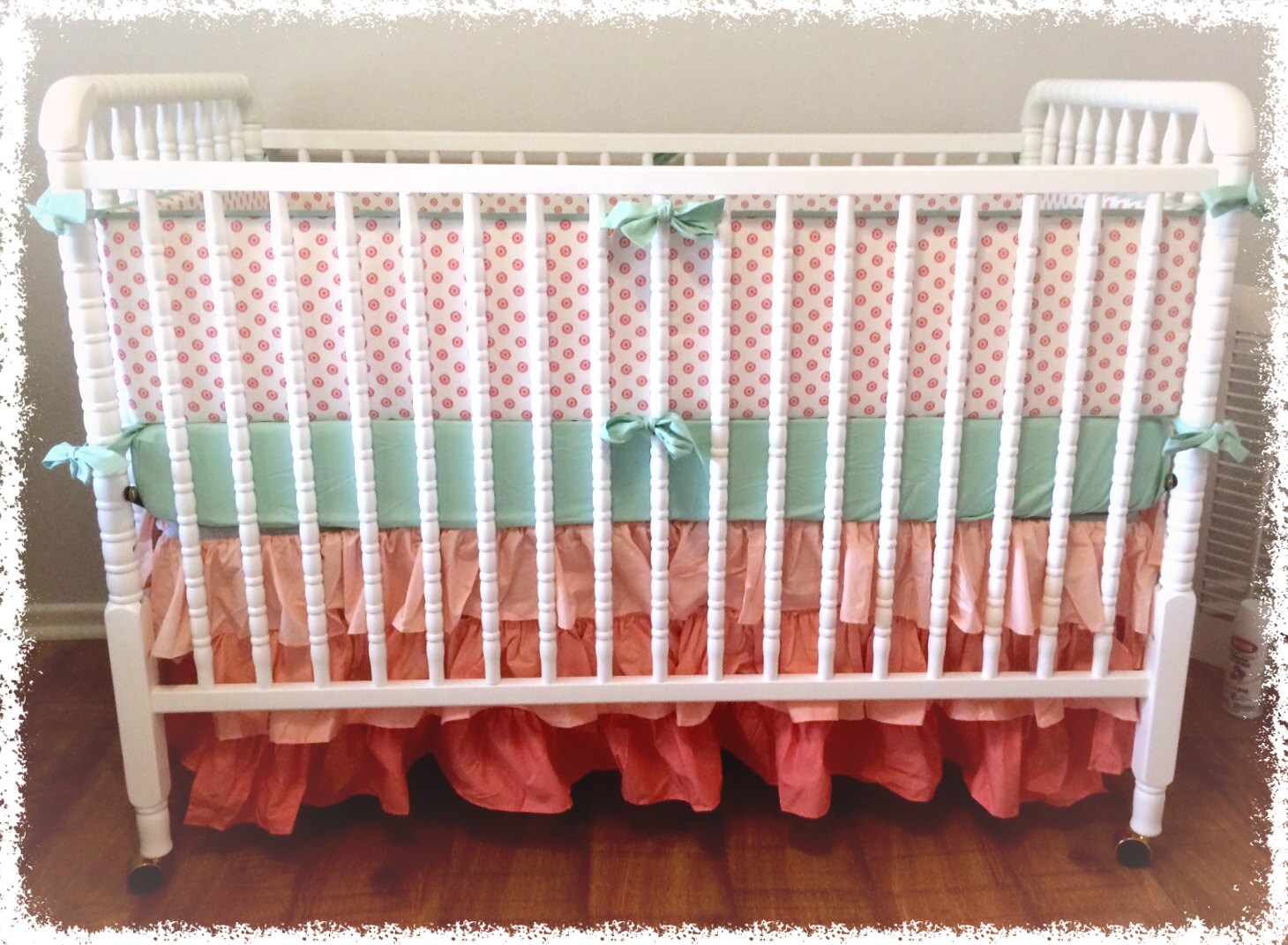 Crib Baby Bumper Pads you design Choose your own fabric
