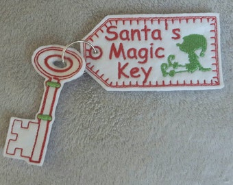 Santa key, magic key, Santa's magic key, Christmas key, Christmas, key, Christmas decoration