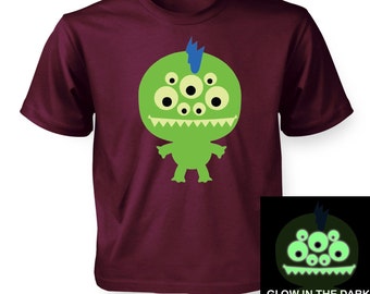 Monster (Glow In The Dark) kids t-shirt