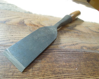 Vintage Chisel , 2 Inch Buck Brothers Chisel , Woodworking Chisel , Tool Restoration .