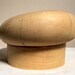 Millinery Hat Block - Round Dome - Wooden Vintage No.19