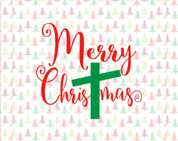 Download Items similar to Merry CHRISTmas SVG file| Put the Christ ...