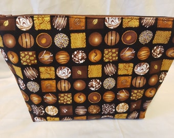 Chocoholic Medium Project Bag #3