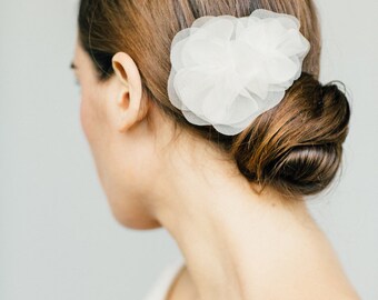 Wedding Hair Flower, bridal headpiece - "Carla"
